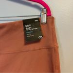 Gap Leggings Rose Pink GapFit Studio Ribbed Sky High Flare Leggings Sz XXL NWT Photo 4