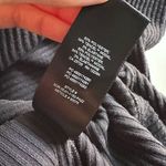 Aritzia The Group Babaton Black Ribbed Long Sleeve Turtleneck Sweater Womens Size L Photo 5