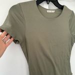 Heart & Hips Double Lined Dark Green Body Suit Tee Photo 2
