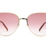 Givenchy 60mm Gradient Sunglasses Gold Pink Photo 0