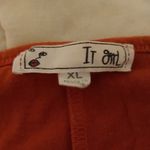 Orange Shirt with V cutout Size XL Photo 1