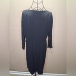 Sunny Leigh  Black and Pink Long Sleeve Dress Photo 6