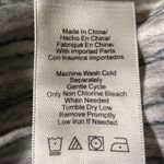 Donna Karan  Gray & Black Soft Striped Drawstring Waist Athleisure Pants L Photo 6