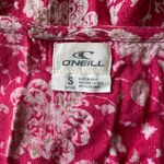 O'Neill O’Neill Landon Pink & Beige Floral Patterned Bell Sleeve Top Photo 8