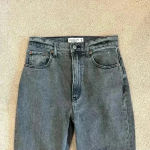 Abercrombie & Fitch The Ankle Straight Ultra High Rise Jeans Black Size 25/0 Photo 2