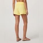Vuori NWT  Villa shorts textured yellow size small Photo 1