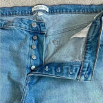 Abercrombie & Fitch New with tag the 90s baggy short low rise jean shorts Photo 2