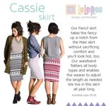 LuLaRoe  Paisley Cassie Pencil Skirt Photo 8