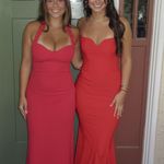Michael Costello REVOLVE Billie Gown in Red Photo 4