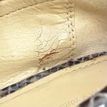 Coach  Palmer Taupe Gray Snakeskin Python Leather Penny Lug Soles Loafers Size 8B Photo 15