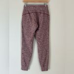 Lululemon Women's Align Jogger Ready to Rulu Fleece Heathered Burgundy Sz 4 Photo 3