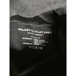 Majestic Filatures Turtleneck Tee Black Size 3 New Photo 2