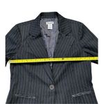 Vintage Uniform JohnPaulRichard Blazer Women's 12 Pinstripe Dark Academia Jacket Photo 4