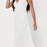 NWOT Lulu's White Midi/Tea Length sleeveless Spaghetti Strap Midi Dress M Size M Photo 0