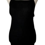 True Religion  black ribbed tank top size M Photo 0