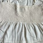 Old Navy Cream Spaghetti Strap Flowy Tank Top Size Small Photo 5