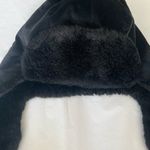 Women's Black Winter Hat with Ear Flaps Photo 6