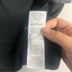 J.Crew  Black asymmetrical bow top size small Photo 4