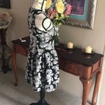 S.O.R.A.D By A Small A Line Floral Dress White Black Photo 8