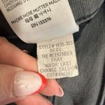 MOTHER Weekender Fray Jeans Last Chance Saloon Grey Distressed Bootcut Women 30 Gray Photo 13