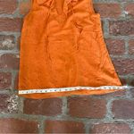 CAbi  Orange Sprinkle Size M Top Double Layer Chiffon Sleeveless V-Neck blouse Photo 7