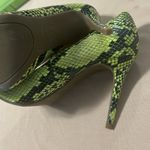 Heels Stylish Yellow Snake Print Women's Shoes by Rouge 6 Photo 5