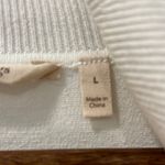 Soft Surroundings Lightweight Turtleneck Sweater Size Large Ivory Tunic Length Photo 6