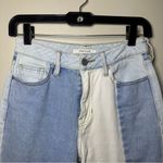 PacSun 24 Waist Mom Jeans Women's Two Tone Light Wash Hight Rise 100% Cotton Photo 4