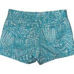 Lilly Pulitzer Shorely Blue Sea Cups 5" Callahan Shorts- Size 6, Excellent! Photo 2