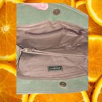 Eddie Bauer  Green Faux Suede Tote Bag Shoulder Purse‎ Photo 4