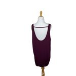 Champion  Athletic wear Maroon Burgundy Open Back Tank Top Size XL Womens Photo 2