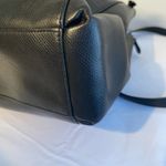 Coach Christie Crossgrain Leather Carryall Shoulder Bag in Black - Preowned Photo 9