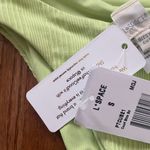 l*space NWT Court Bitsy Bikini Bottom Light Olive Pointelle Photo 4