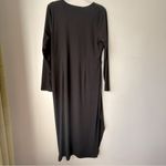 Eloquii Black Wrap Cut Out Front Long Sleeve Maxi Dress 18/20 Photo 5