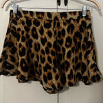 L'ATISTE  Leopard Print Skorts Photo 0