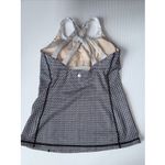Lululemon  Athletic Workout‎ Top Size 8 Black White Photo 3