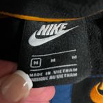 Nike Half Zip Polar Crop Jacket Womens Medium Blue Black Orange Photo 3