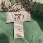 Loft HP!  green, black, & white 6P 100% cotton. Photo 3
