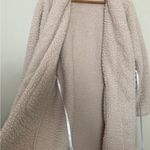 Pottery Barn  Teddy Bear Robe Womens Pale Pink Size S Photo 8