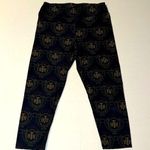 Disney Parks HOLLYWOOD TOWER HOTEL HTH CROP Leggings Tower of Terror Medium Photo 0