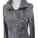 Lululemon Admiral Women's Black Army Military Long Sleeve Button Jacket Size 6 Photo 2