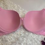 Victoria's Secret Victoria Secret PINK Pink T-shirt Padded Plunge Push Up Underwire Bra Size 32DDD Photo 1