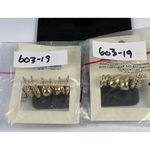 A New Day Gold Tone Hoop Teardrop Twist Earring Set Nickel Free 5 Piece Photo 3