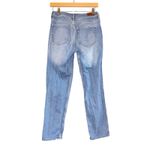 Hollister Embroidered Destroyed Jeans Slim Straight Size 27x27 Distressed Floral Photo 5