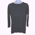 The Limited  Dark Grey Scoop Neck Tunic Sweater Women’s XXL High Low Hem Photo 7