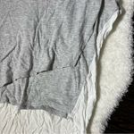 ZARA Gray and White Asymmetrical Hem Tank Top Photo 6