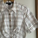 Veronica Beard  LORA Plaid Shirt Dress Photo 4