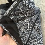 Lululemon Hotty Hot Sz 4 Women Black & White Paisley Workout Yoga Lounge Shorts Photo 12