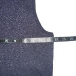 superdown  Luz Metallic One Shoulder Navy Mini Dress MEDIUM in Navy Metallic Photo 6