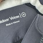 Outdoor Voices Women's Black MegaFleece 1/2 Zip Pullover Wool Jacket Photo 2